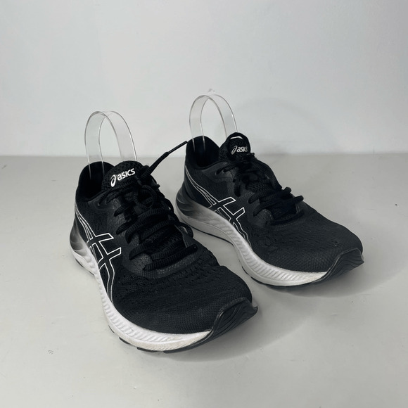 ASICS GEL-EXCITE 8 Running Sneaker 1012a916 ortholite comfort BLACK WOMENS 8 - Picture 3 of 9